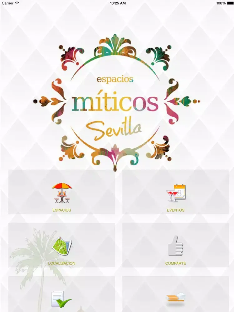 ภาพหน้าจอของ Espacios Míticos iPad 