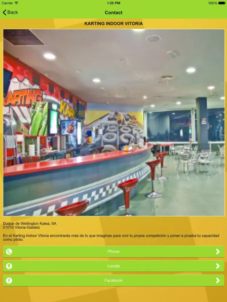 تصاویر Karting Indoor Vitoria iPad 