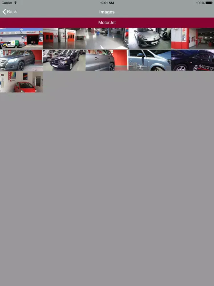 Capturas de pantalla de MotorJet iPad 