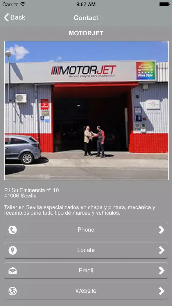 Capturas de pantalla de MotorJet