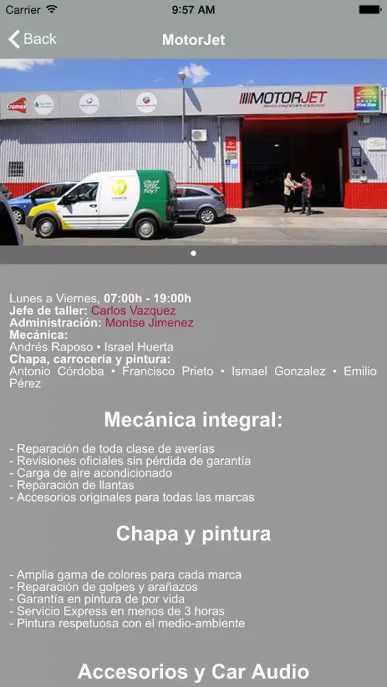 Capturas de pantalla de MotorJet