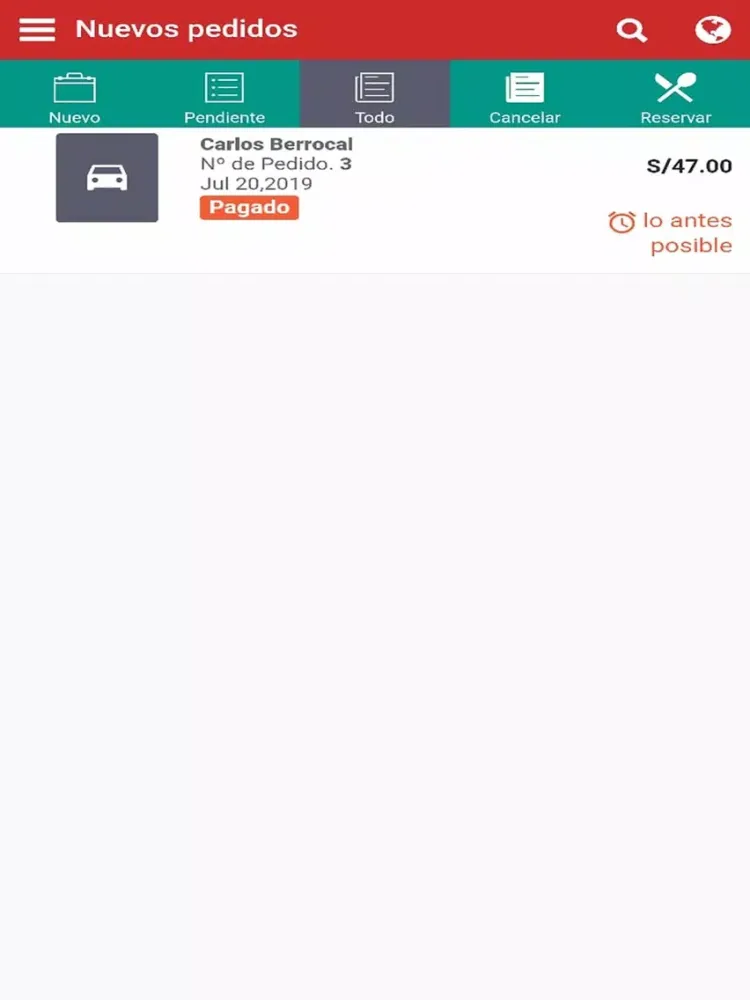 Zrzuty ekranu Tu Delivery Ica - Negocios iPad 