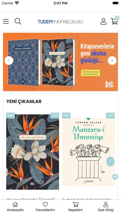 Capturas de tela do Tudem Yayın Grubu
