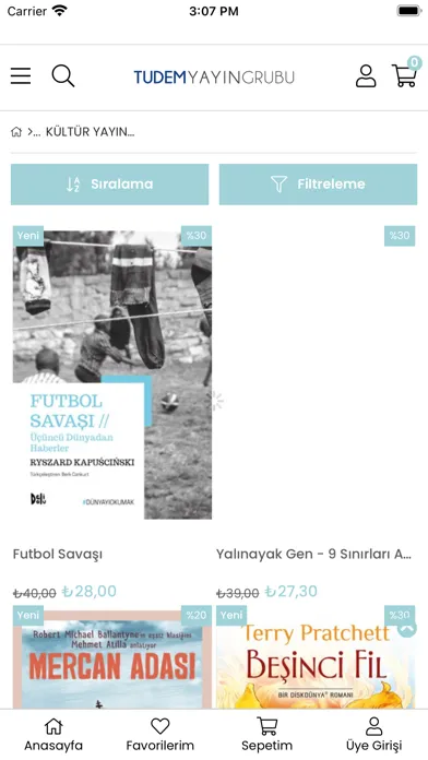 Capturas de tela do Tudem Yayın Grubu