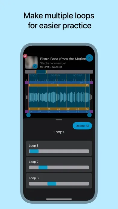 Tangkapan layar Music Looper - for Musicians