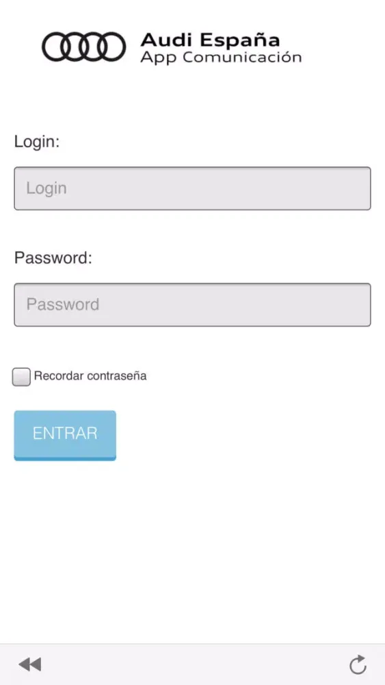 تصاویر Audi App Comunicación