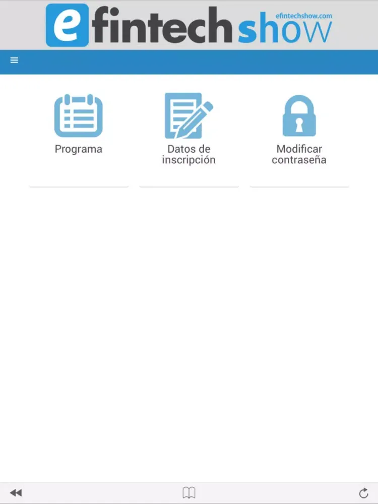 EFINTECHSHOW 18 iPad 應用截圖