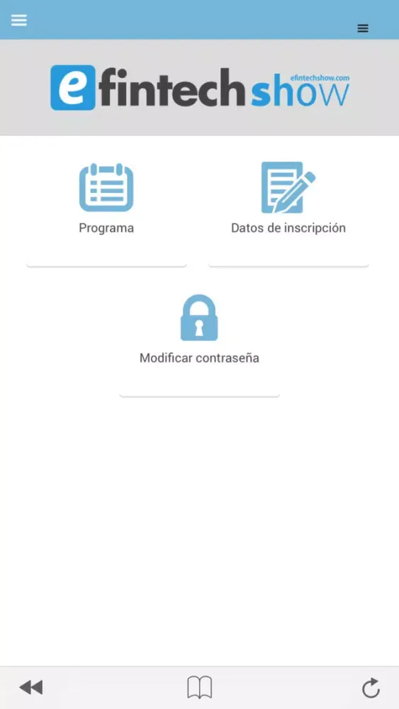 EFINTECHSHOW 18應用截圖