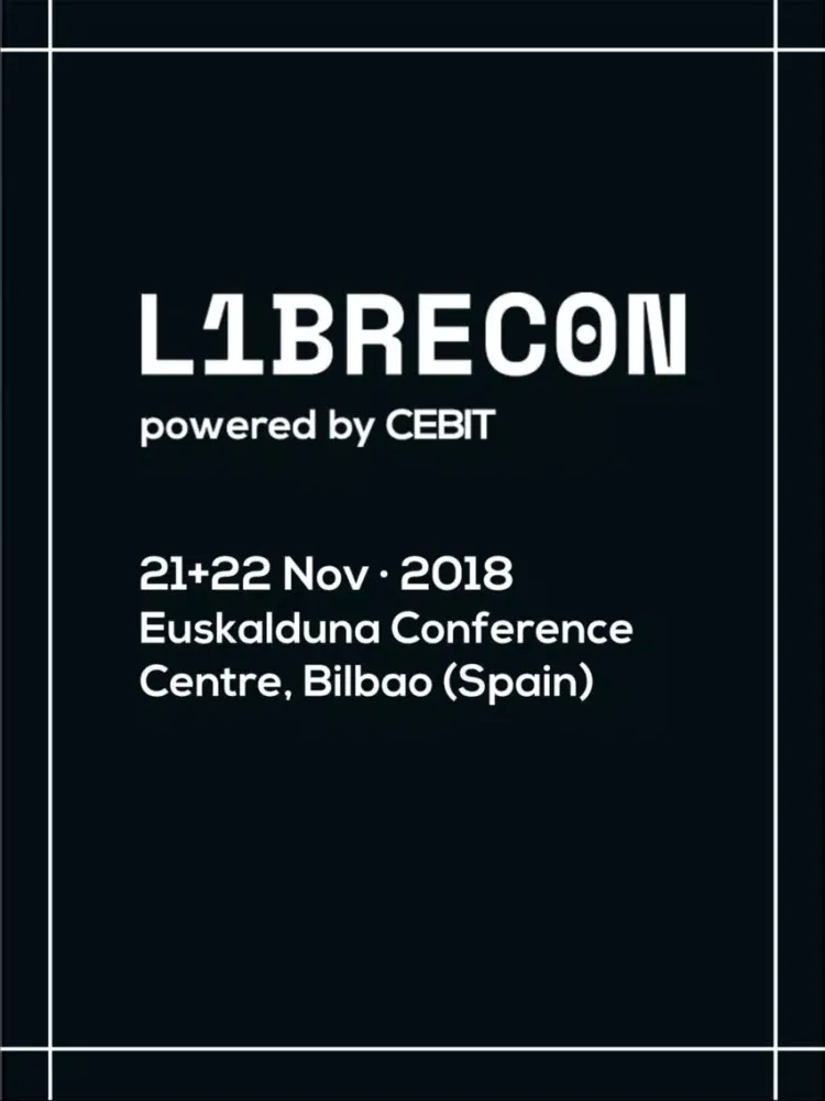 Ảnh chụp màn hình của LIBRECON 2018 iPad 