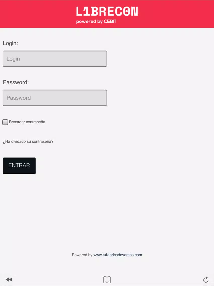 Zrzuty ekranu LIBRECON 2018 iPad 