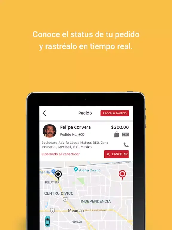 ClubMe a Domicilio iPad  Screenshots