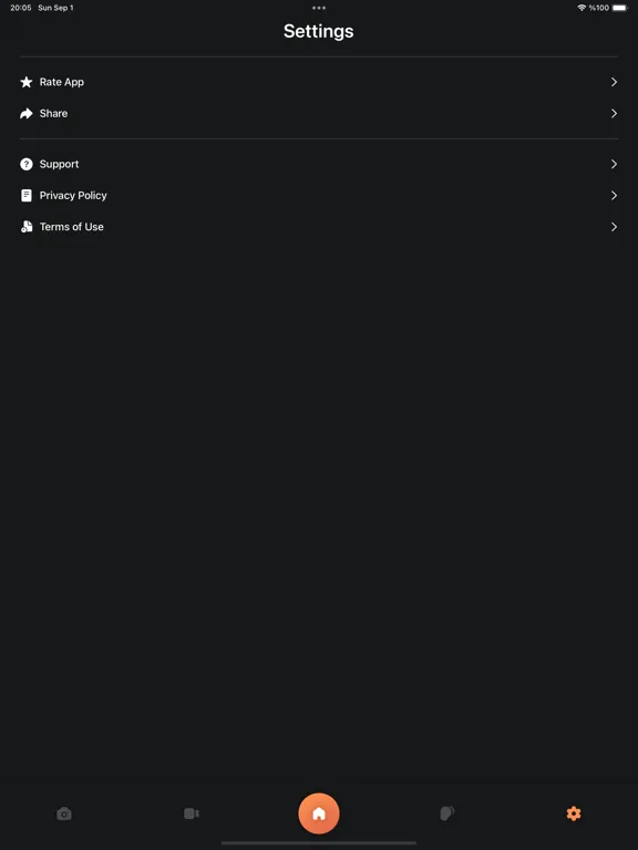 Tangkapan skrin Decibel Meter™ iPad 