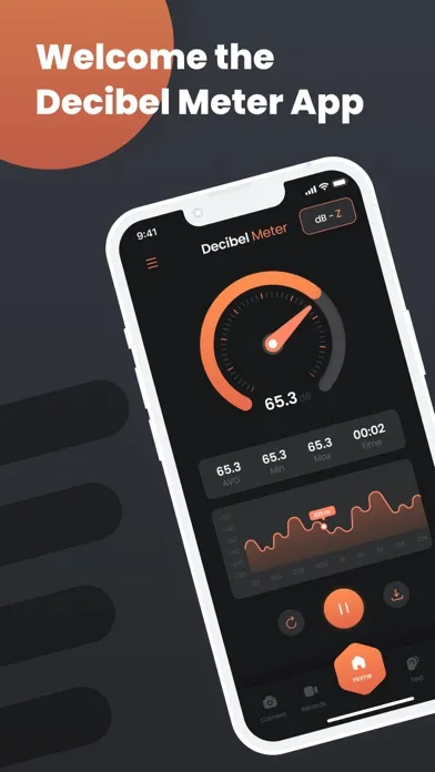 Tangkapan skrin Decibel Meter™