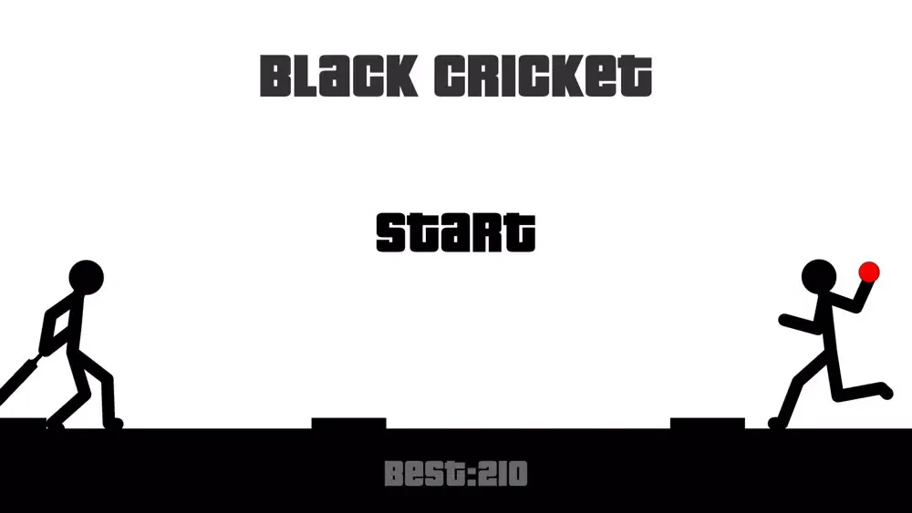 Cricket Black : Stickman应用截图