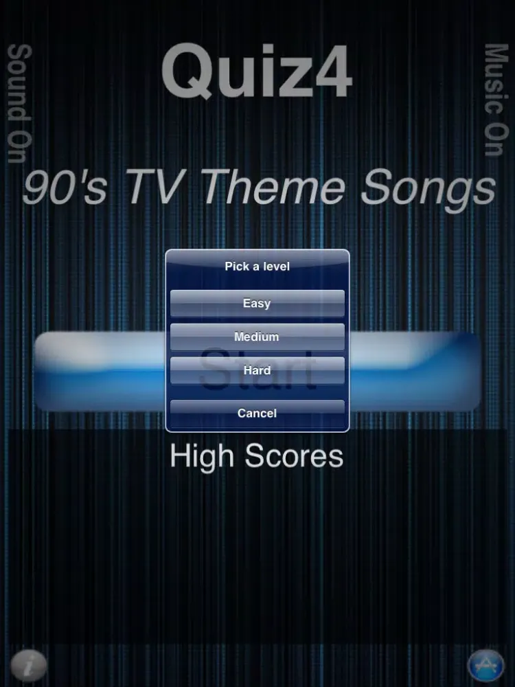 Quiz4 90s TV Theme Songs iPad  স্ক্রিনশট