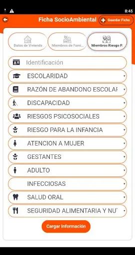 Capturas de tela do PIC Hospital San Rafael
