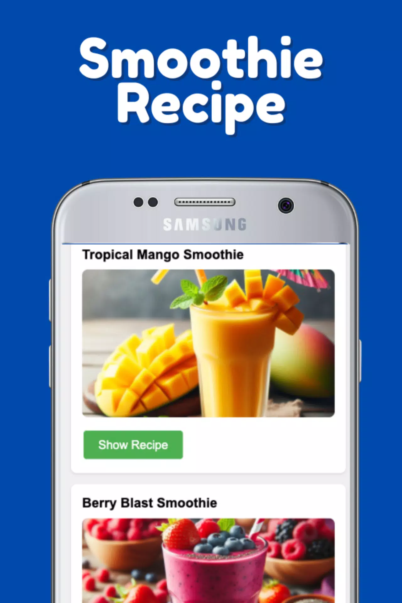 Smoothie Recipes Screenshots