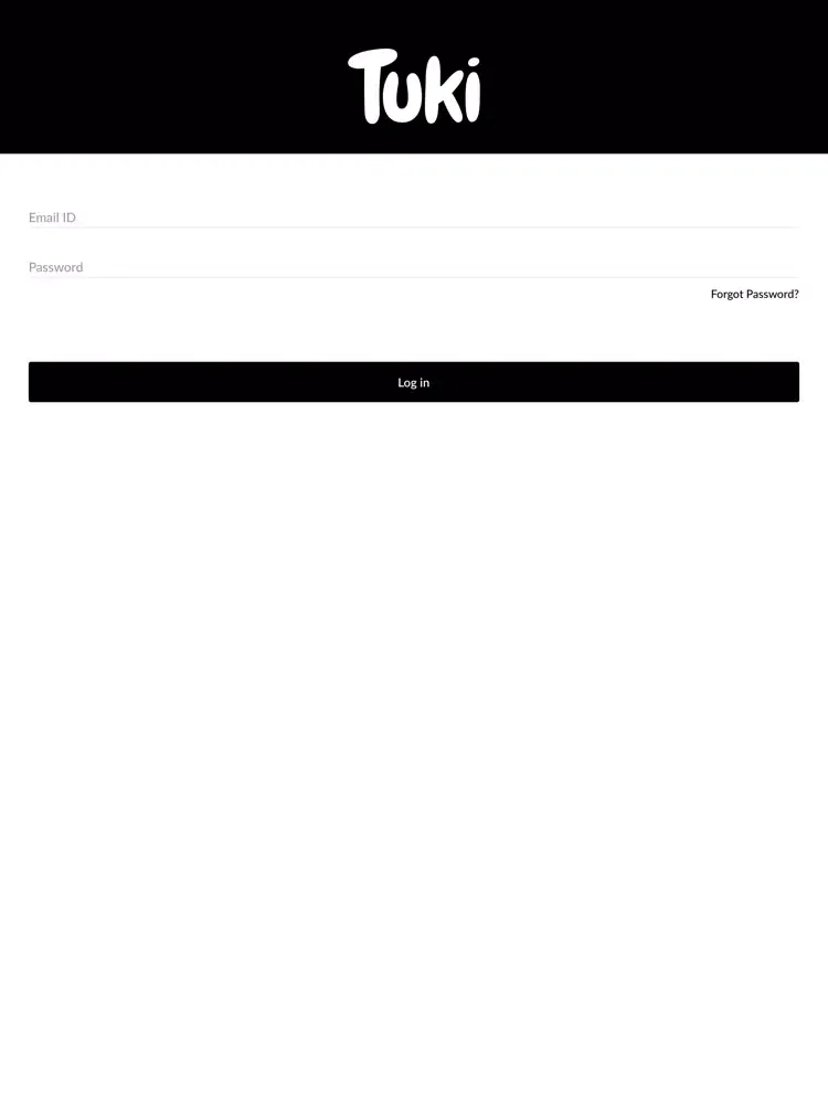 Ảnh chụp màn hình của Tuki Business iPad 