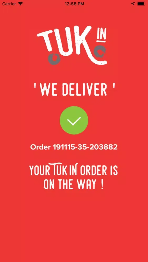 TukIn 1 Hour - Home delivery Screenshots