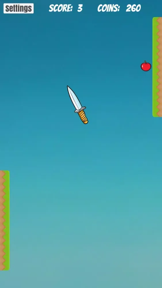 Tangkapan skrin KnifeJuggler