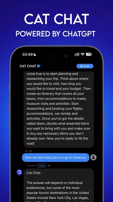 تصاویر Cat Chat - AI ChatGPT