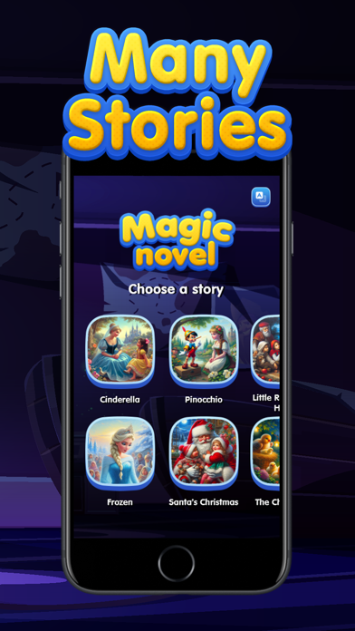 Captures d'écran de Magic Novel - AI Tells stories