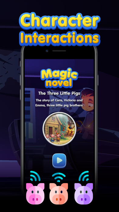 Captures d'écran de Magic Novel - AI Tells stories