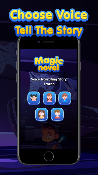 Captures d'écran de Magic Novel - AI Tells stories