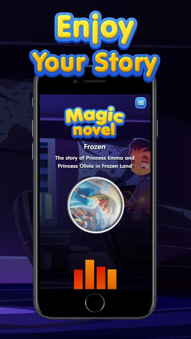 Magic Novel - AI Tells stories स्क्रीनशॉट