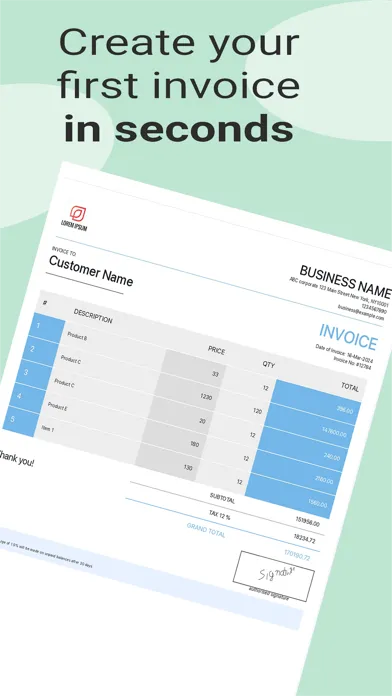 صور Invoice And Estimate Maker