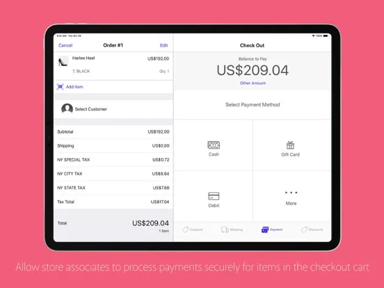 Zrzuty ekranu Tulip Assisted Selling iPad 