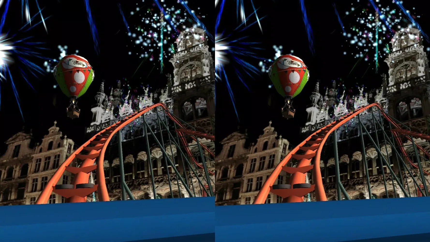 Captures d'écran de Roller Coaster Park: Fun Games
