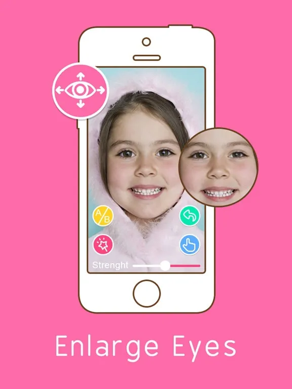 تصاویر Eye Color Changer -Face Makeup iPad 