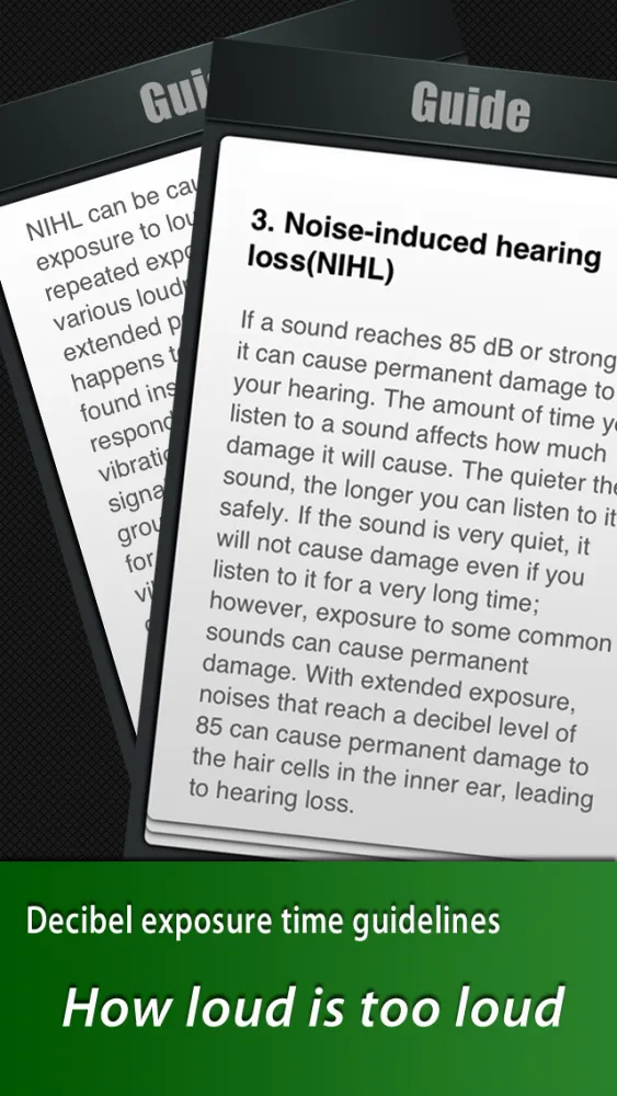 Decibel Meter - Measure the sound around you with ease 스크린샷