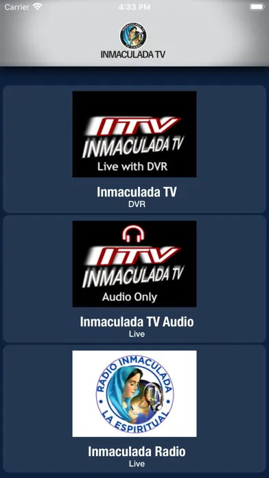 ITV Inmaculada TV应用截图