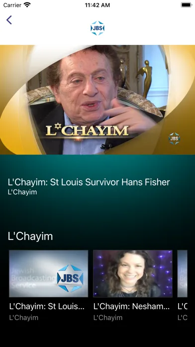 Captures d'écran de JBS -Jewish Broadcasting Serv.