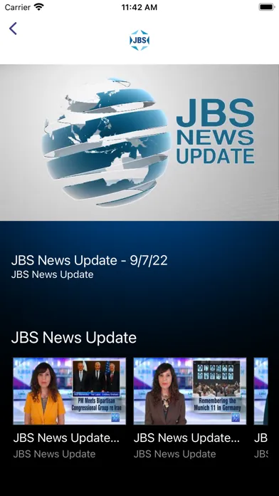 Captures d'écran de JBS -Jewish Broadcasting Serv.
