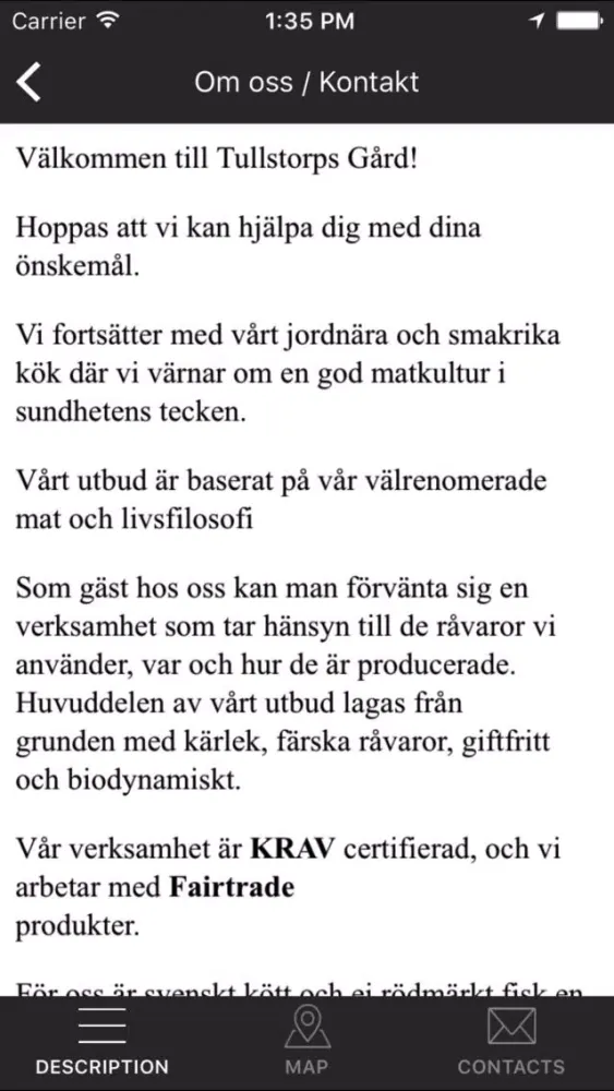 Tullstorps 스크린샷
