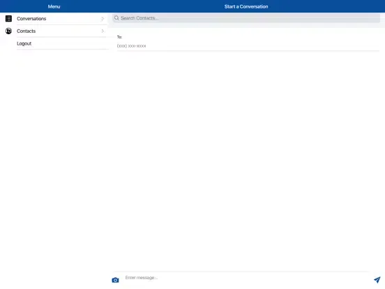 TDC Messaging iPad 应用截图