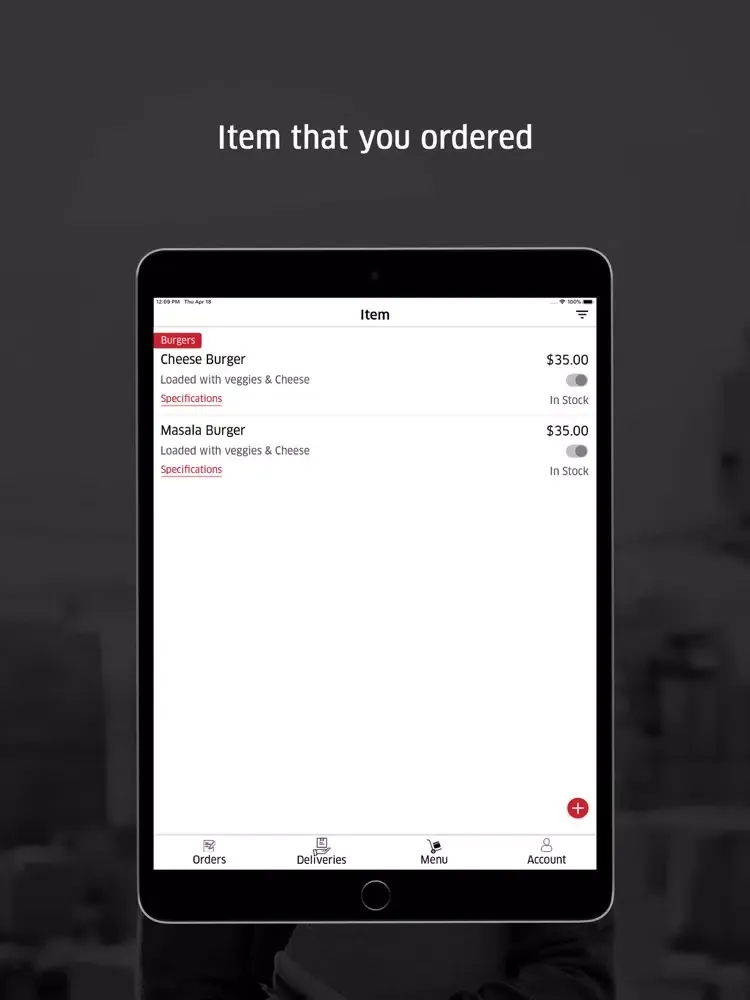 Tuma partners iPad 应用截图