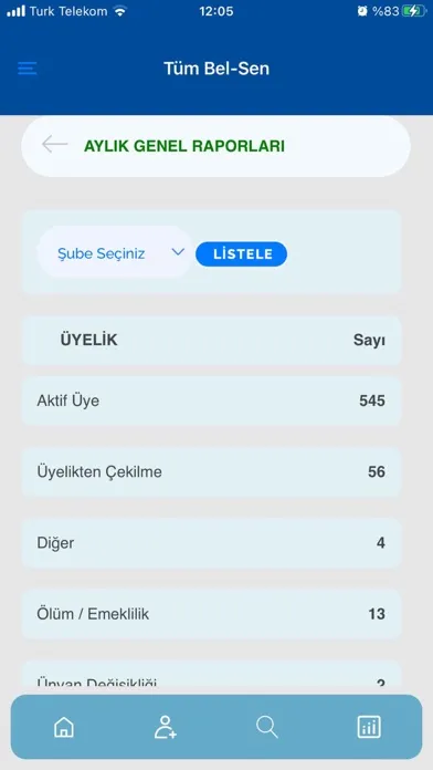 Tüm Bel Sen Üye Takip स्क्रीनशॉट
