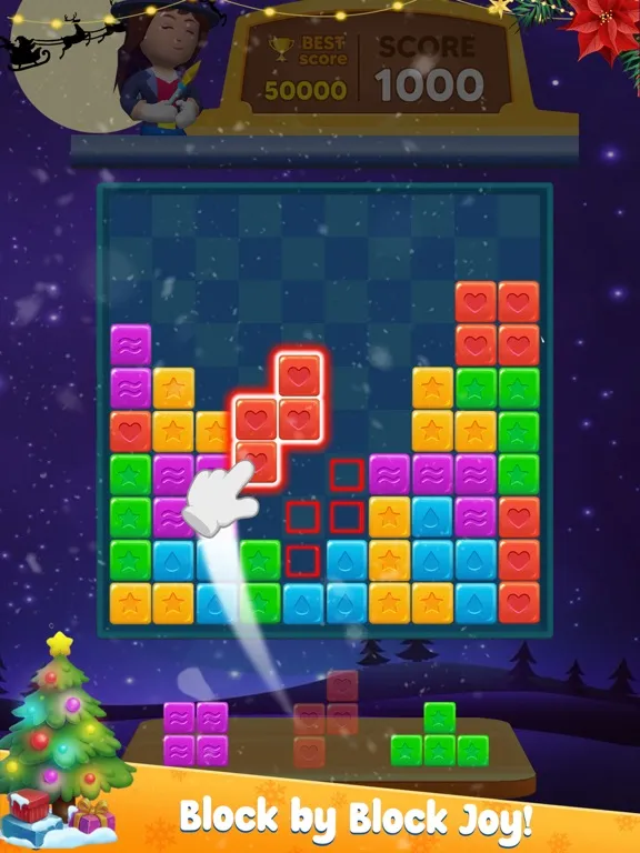Ảnh chụp màn hình của Block Puzzle Classic 3D iPad 