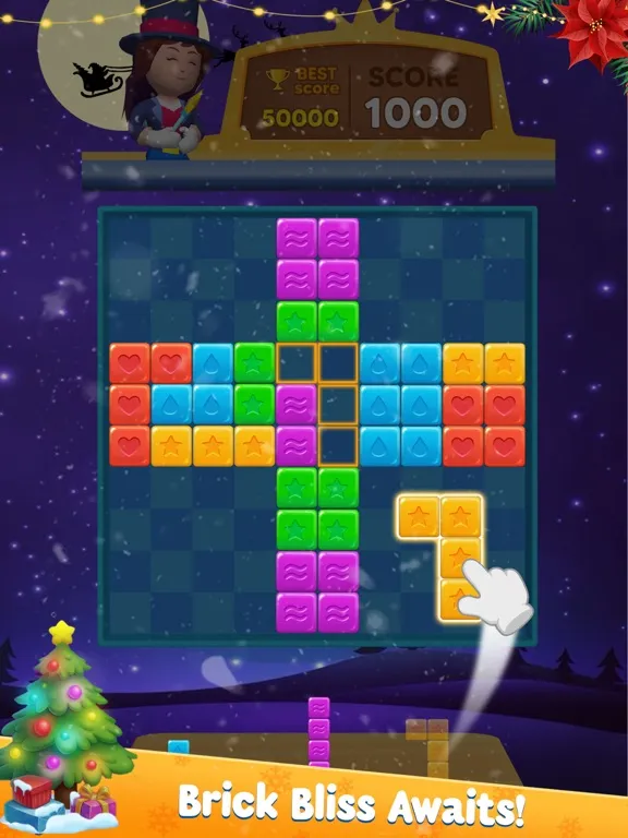 Ảnh chụp màn hình của Block Puzzle Classic 3D iPad 
