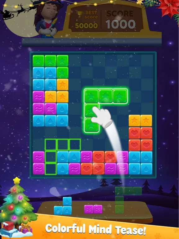 Ảnh chụp màn hình của Block Puzzle Classic 3D iPad 