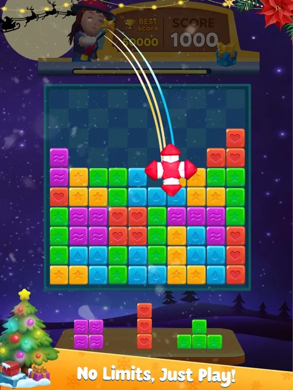 Ảnh chụp màn hình của Block Puzzle Classic 3D iPad 