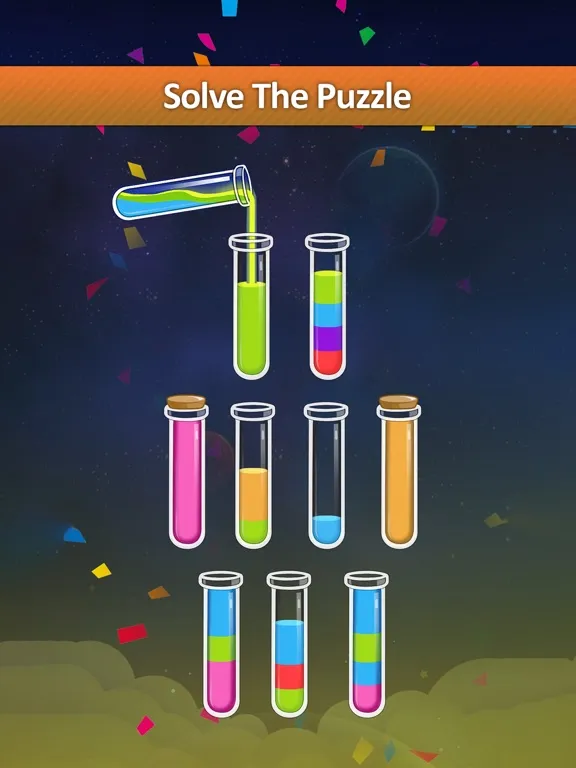 Water Sort Puzzle: Pour Color iPad  Screenshots