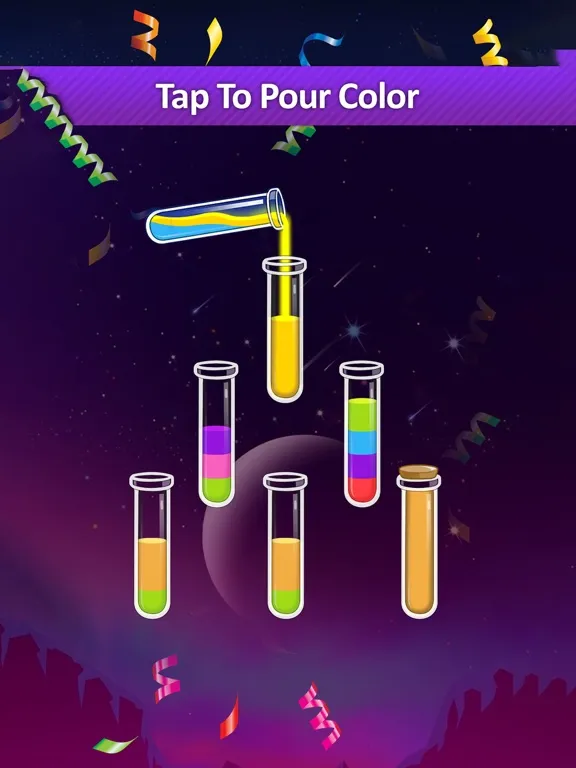Water Sort Puzzle: Pour Color iPad  Screenshots