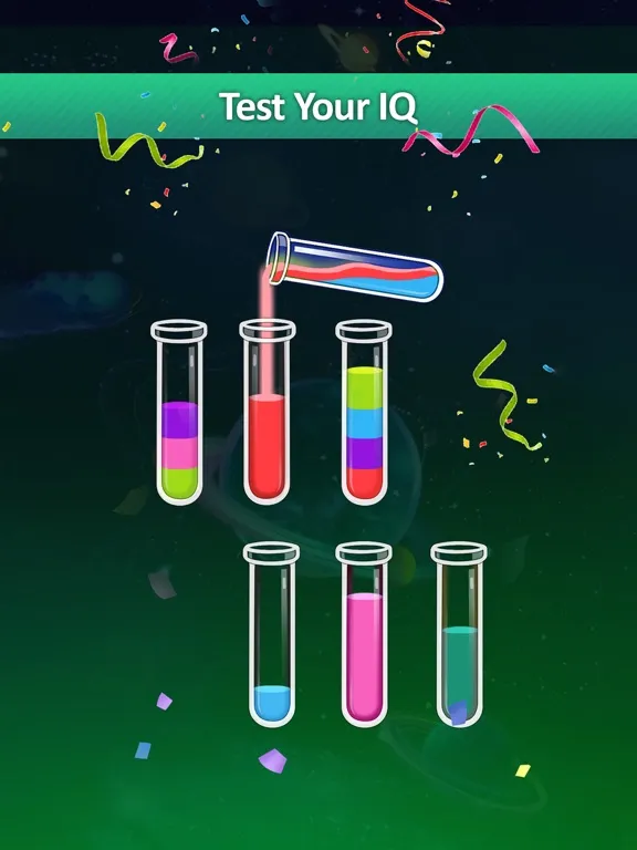 Water Sort Puzzle: Pour Color iPad  Screenshots