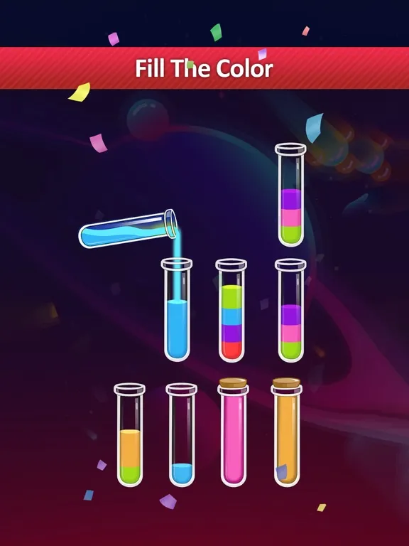 Water Sort Puzzle: Pour Color iPad  Screenshots