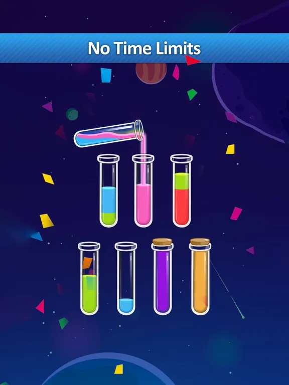 Water Sort Puzzle: Pour Color iPad  Screenshots